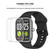 [2 Pack] Screen Protector Compatible with Spade & Co Health Smartwatch 4 Case, Soft TPU Plated Case All-Around Protective Screen Full Cover Bumper Compatible for Spade & Co Health Smartwatch 4