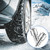 Leriton Carbide Tire Studs with Tool, 9mm, Silver, 500pcs