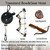 bssiwbepon Retractable Bow Hoist Bow Pull Up Rope 33ft Bow Archery Hunting Gear Backpack Hoist Deer Hunting Equipment Saddle Accessories