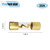 BDZMC 20A AGU Fuse Gold-Plated Glass Inline Car Audio (20A)