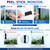3PCS Aquarium Thermometer Strip 61-122℉(15-50°C) for Brewing Aquarium