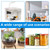 3PCS Aquarium Thermometer Strip 61-122℉(15-50°C) for Brewing Aquarium