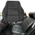 GXARTS Driver & Passenger Bottom Leather Replacement Seat Covers Black Fit for Nissan Titan SV SL 2005 2006 2007 2008 2009 2010 2011 2012 2013 2014 2015