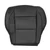 GXARTS Driver & Passenger Bottom Leather Replacement Seat Covers Black Fit for Nissan Titan SV SL 2005 2006 2007 2008 2009 2010 2011 2012 2013 2014 2015