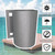 Vlaeng 3" Galvanized Dock Pipe Leg Holder/Sleeve, Stationary Side Leg Holder, Boat Dock Side Leg Pipe Sleeve with 1/2" Holes, Thickness 6mm, Ideal for Dock Maintenance - NO Carriage Bolts