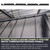 Swess 9in Outside Classic Rib Profile Foam Metal Roof Closure Strips, Panel Foam Closure Strips 9" Fit for Metal Roofing R Panels 3 FT Long Roof Sheets Seal Insulation(20 Pcs)