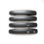 CYAuto Matte Black Exterior Handle Cover Trims for Ford Ranger 2024-2027