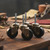 BAISASY 1-1/2 Inch Antique Caster Wheels, Furniture Casters Set of 4
