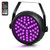 Telbum Rechargeable Strobe Lights for Parties Wireless LED Halloween Strobe Light Battery Powered, Remote Control & Sound Activated RGB DJ Strobe Light for Party Room DJ Stage Dance Wedding (1Pack)
