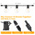 Bosceos 60FT Outdoor G40 LED Globe String Lights Dimmable
