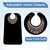 EpoBob 3 Pack Adult Bibs with Crumb Catcher, Washable and Adjustable Adult Bibs for Women Elderly Seniors Elegant Dazzling Necklace, Gold, Red