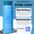 Harry's Men's Body Wash, 18 Fl oz (Pack of 4) | Men's Body Wash and Shower Gel Variety Pack - Stone, Redwood, Fig & Spring Scent | Sulfate-Free for Men
