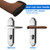 Homakover Door Handle Covers, Door Knob Covers for Summer Anti-Scald Hands, and Winter Antifreeze Hands, Door Knob Protector, Made of 2mm Neoprene (4 Pieces Brown)