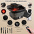 FOFOJÔY Collapsible Foot Spa Bath with Heat and Massage Roller, Bubble, Temperature Control, Remote Control, Foot Pedicure Kit, Pedicure Foot Spa