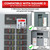 Generator Interlock Kit for Square D QO or Homeline 150 or 200 amp Panel - Generator Lockout Kit, Interlock Switch - 1 3/8" Spacing Between Main and Generator Breaker