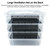 Mealworm Breeding Kit,Prevent Escape Mealworms Keeper,Four-Layer High Capacity Mealworm Farm,To Breed Live Mealworms for Sugar Gliders,Reptiles,Birds,Chickens,Lizards,Bearded Dragon,Frogs,Tortoises