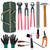 Gtouse 12Pcs Farrier Tools Kit, Hoof Trimming Tools with Tool Bag