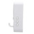 Motion Activated Voice Player, Replaceable Voice PIR Infrared Motion Sensor, 500mAh Greeting Visitor Door Chime with Hook, DIY Recording Function, for Home Shop Business Store