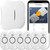 WiFi Water Leak Detector for Home with App Alert, 2.4Ghz Gateway + 6 Sensor