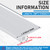 Pushglossy 28 ft Vinyl Sliding Screen Door Bug Seal Strip, White