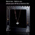 RENIAN Jewelry Photography Props Board Acrylic Frame Tabletop Stand for Studio Shooting Necklaces, Stud Earrings and Earrings Drop Dangle Display Holder