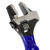 PINGEUI 2 PCS 16 Inches Spud Wrenchs, Heavy Duty Forged Adjustable Spud Wrench, Metric Scale Marked Construction with Hammer Head and Pipe Wrench Function