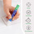 Grout Pen White Tile Grout Paint Marker - 2 Pack w/Extra Tips (7mL)