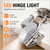 Hinge Led Sensor Light for Kitchen Cabinet Closet Wardrobe Door Switch