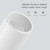 Aisilan Plug-in LED Wall Spotlight, 12W Adjustable 3000K Warm White, White