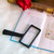 Large Rectangular Handheld Magnifying Glass，5X Magnification，4x2inches Handheld Magnifier，Scratch Resistant Glass Lens，Large Horizontal Viewing Area，for Seniors Reading，Hobbies，Repai， Observation