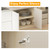 Luokim 2 Pcs Heavy Duty 40mm Cup Inset Soft Close Cabinet Hinges
