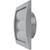 Vent Systems 4'' Inch Gray Air Vent Cover, Pack of 2, Dryer Vents and Bathroom Exhaust Vent Pipe, Louvered Outdoor Dryer Vent Cover Opening Flap Vent, Keeps Out Insects, Birds and Rodents