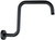 BRIGHT SHOWERS Shower Head Extension Arm, 13 Inch S-Shaped High Rise Arm