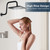 BRIGHT SHOWERS Shower Head Extension Arm, 13 Inch S-Shaped High Rise Arm