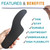 Morton's Extension Orthotic,Carbon Fiber Insole,Rigid Foot Support Insert for Morton's Toe,Turf Toe,Hallux Rigidus,Arthritis,1 piece 24.5cm(Men Size 8/Women 9)
