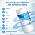 PUREPLUS 5 Micron 10"x4.5" Whole House Sediment Water Filter, 2 Pack