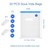 Sous Vide Bags Reusable 27Pcs, BPA Free Food Vacuum Sealer Bag, Food Storage Bag, Vacuum Zipper Bags for Sous Vide Cooking - 20Pcs Food Sealer Bag & 5 Air Valves & 2 Seal Clips (8.5X8.5 in) 1.4L