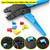 smseace Flag Terminal Crimper AWG 22-14 (0.5-2.5mm²) Electrical Crimping Tool for right angle spade connector Ratchet Terminal Crimper