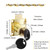 Qjaiune 2 Pack Gold Cabinet Drawer Lock, 7/8" Cylinder Keyed Different