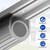 DGSL Garage Door Bottom Seal, 5/16 T-End Rubber Weather Stripping, 16 FT