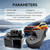 FARBIN Car Horn Compatible with Hyundai/Kia. 12V Waterproof Auto Horn Loud High/Low Tone Electric Snail Horns with Protective Grill (black horn with plug for Hyundai)