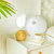 Hortsun 4 Pcs Lamp Shades for Floor Lamps, Replacement Plastic Lampshade
