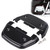 SHMT Black Passenger Footboard Covers for Harley Touring Road Glide Street Glide Electra Glide Dyna Softail FLTRX FLHX FLHT
