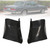 GRAND ORANGE Rear Bumper Fillers Pair Compatible with Chevy Caprice Impala 1986-1990 Left & Right Rear Bumper Quarter Panel Filler Black