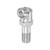 uxcell Metric Nickel Plated Brass Straight Grease Fitting M6x0.75mm Thread