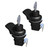 4Pcs Push Button Latch Series Plastic & Metal to Close Latch with Locking for Marine Boat Tool Box Latch, Glove Box Latch Hinges