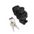 4Pcs Push Button Latch Series Plastic & Metal to Close Latch with Locking for Marine Boat Tool Box Latch, Glove Box Latch Hinges