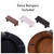 Design House Dalton Elongated Toilet Seat, Black