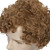 Linfairy Light Brown Short 80's Costumes Men's Disco Dirt Bag Wig Halloween Cosplay Costume Wigs with Glasses