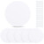Sosation 6pcs Ceiling Cover Plate Wall Hole Cover 48pcs Tape, White, 7 in